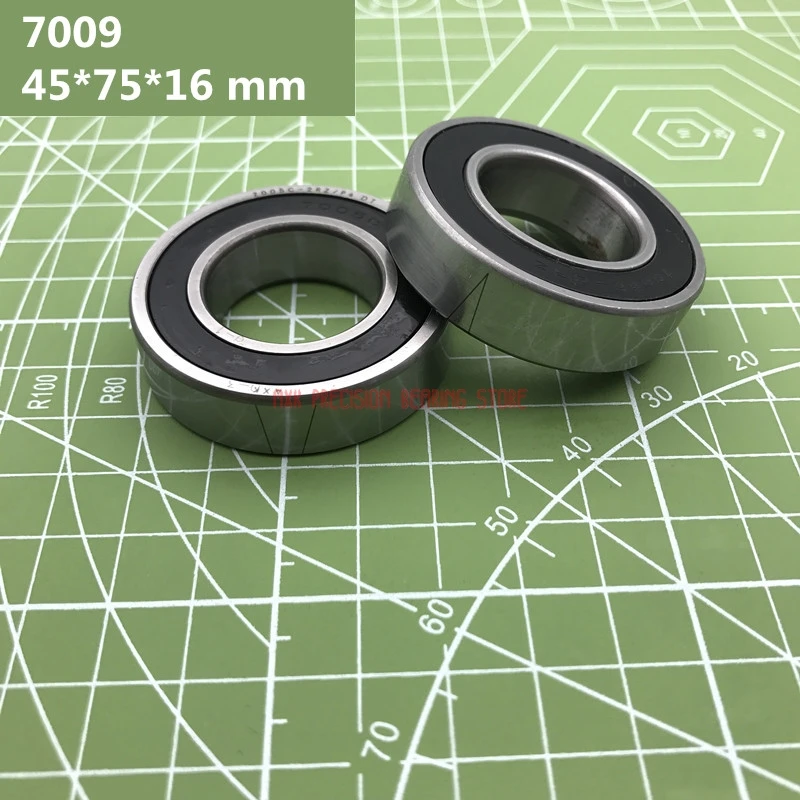 

2023 Limited Hot Sale Axk 1pair 7009 H7009c 2rz Hq1 P4 Db B 45*75*16 Mm Sealed Angular Contact Bearings Speed Spindle Cnc