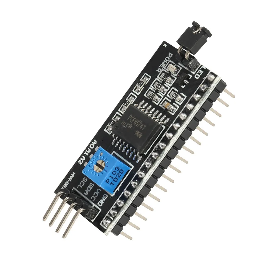 LCD1602 Adapter Board IIC/I2C Interface 5 V Converter Module IIC I2C TWI SPI Serial Interface Board voor Arduino LCD1602 Display