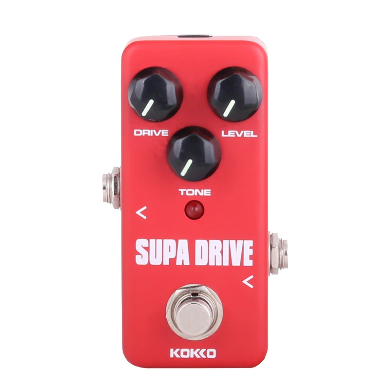 KOKKO FOD5 Mini Pedal Supa Drive Guitarra Pedal Efectos de Alta Calidad Portatil Guitar Parts & Accessories