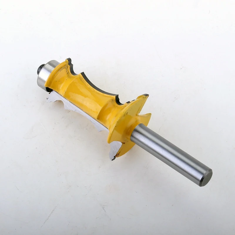 Imagem -02 - Chwjw 1pc mm Shank 11 Mitra Quadro de Moldagem Router Bit Linha Faca Porta Faca Tenon Cortador para Ferramentas para Trabalhar Madeira