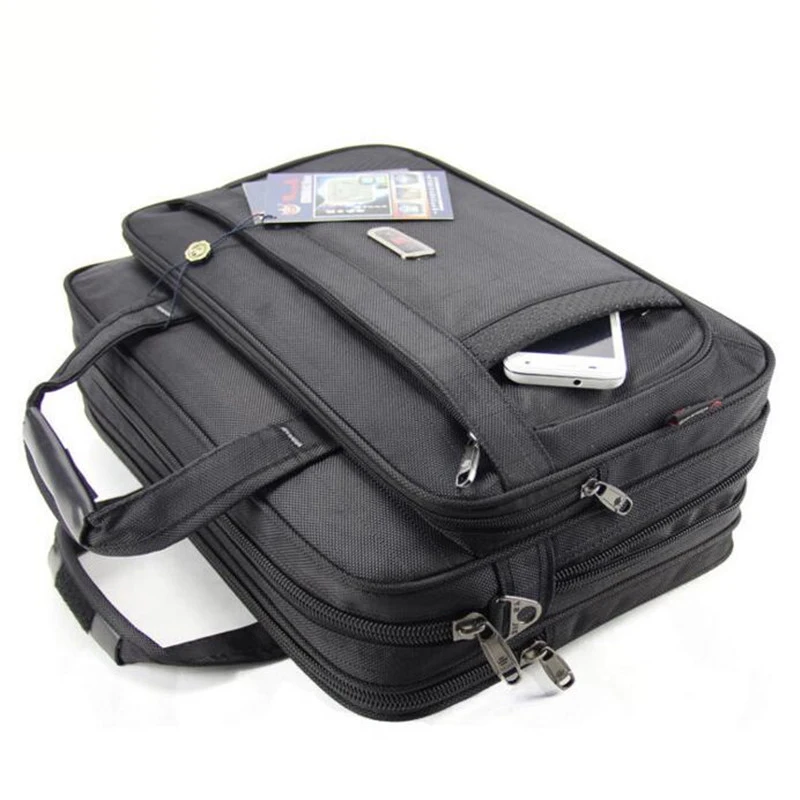 Men\'s Laptop Bags Large Capacity Single Shoulder Bag Fashion Business Men Briefcase Brand 15\