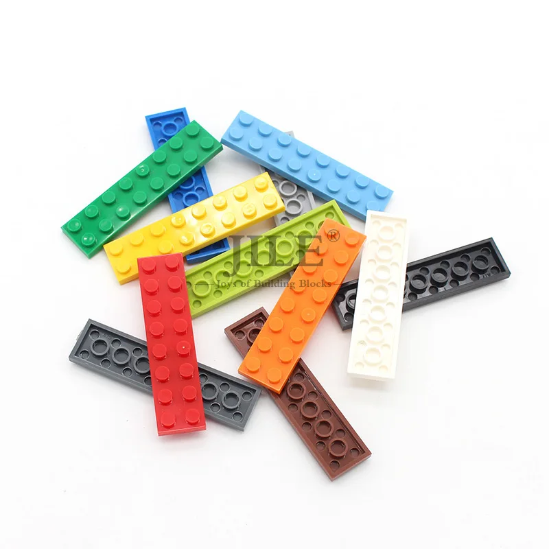 

Moc Tiles Plate 2x8 3034 Short Piece Creative DIY Basics Enlighten Building Blocks Parts Sets Compatible with Assembles Particle