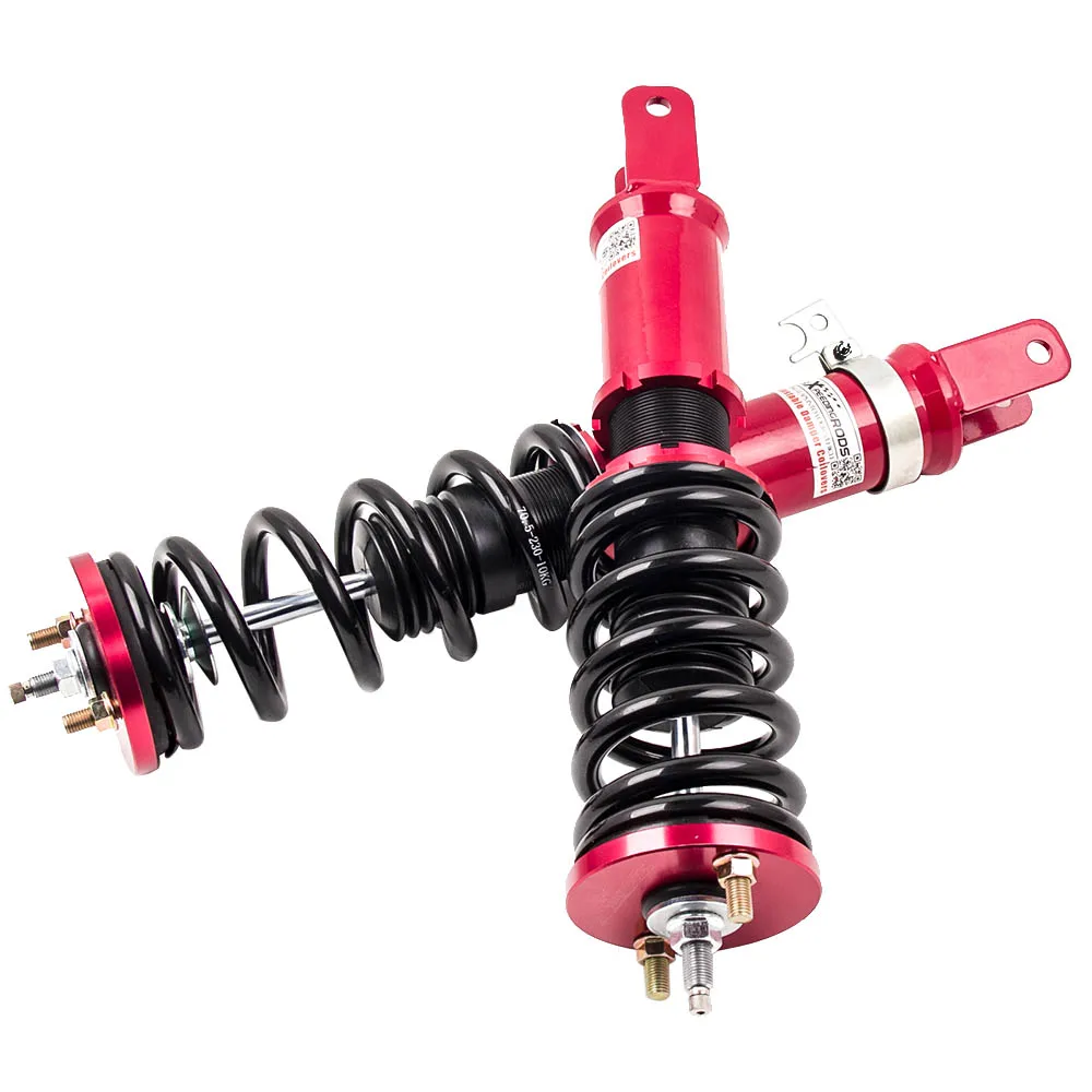 for Honda S2000 00-09 Coilover Kits AP1 AP2 S2k Complete Set Adj Height  24 Ways Adj. Damper Struts Convertible Spring