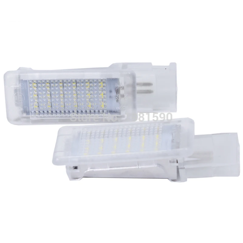 2PCS 18SMD LED footwell light For Skoda Octavia MK3 E5 2012-2017 White/RED/Blue No Error Car styling accessory