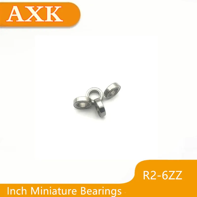 2021 Nieuwe Tijd Beperkte R2-6zz Lager Abec-3 (10Pcs) 1/8 "X3/8" X9/64 "Inch Miniatuur R2-6 Zz Kogellagers Voor Rc Modellen