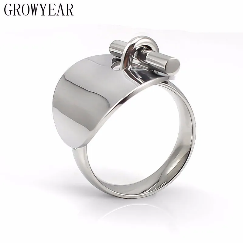 Seymour Model Ring Narrow Ring Silver Color High Quality Stainless Steel Men and Women Ring Size 6 7 8 9 10 11