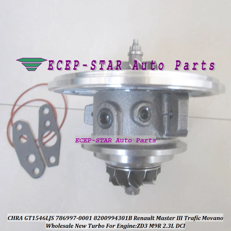 

Turbo Cartridge CHRA GT1546LJS 786997 786997-0001 8200994301B Core For Renault Master III Trafic Movano 2.3L DCI ZD3 M9R 2010-