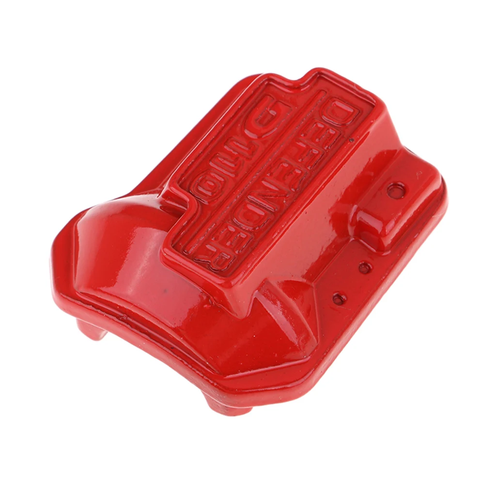 Metal Defender D110 Differential Diff Cover RED for Traxxas TRX4  -4 1/10 RC Crawler Upgrade Parts