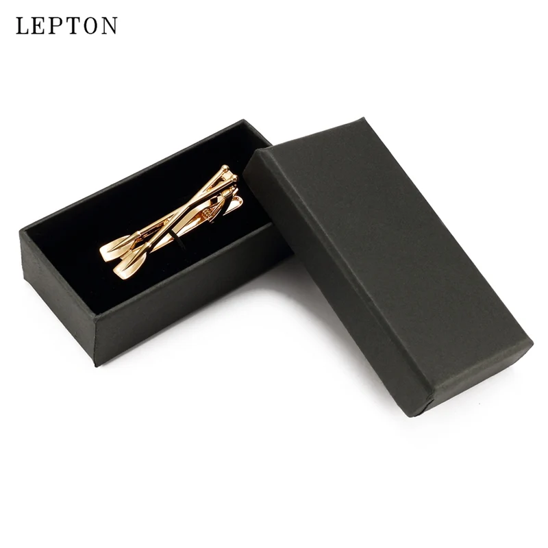 

Gold Plated Fashion Oar Necktie Tie Bar Clip for Men's Business Wedding Suit Accessory - Stylish Tie Clips Pin Man's Clasp
