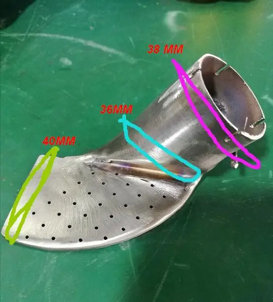 49MM wide Slot Weld Nozzle For Plastic Hot Air Heat Gun