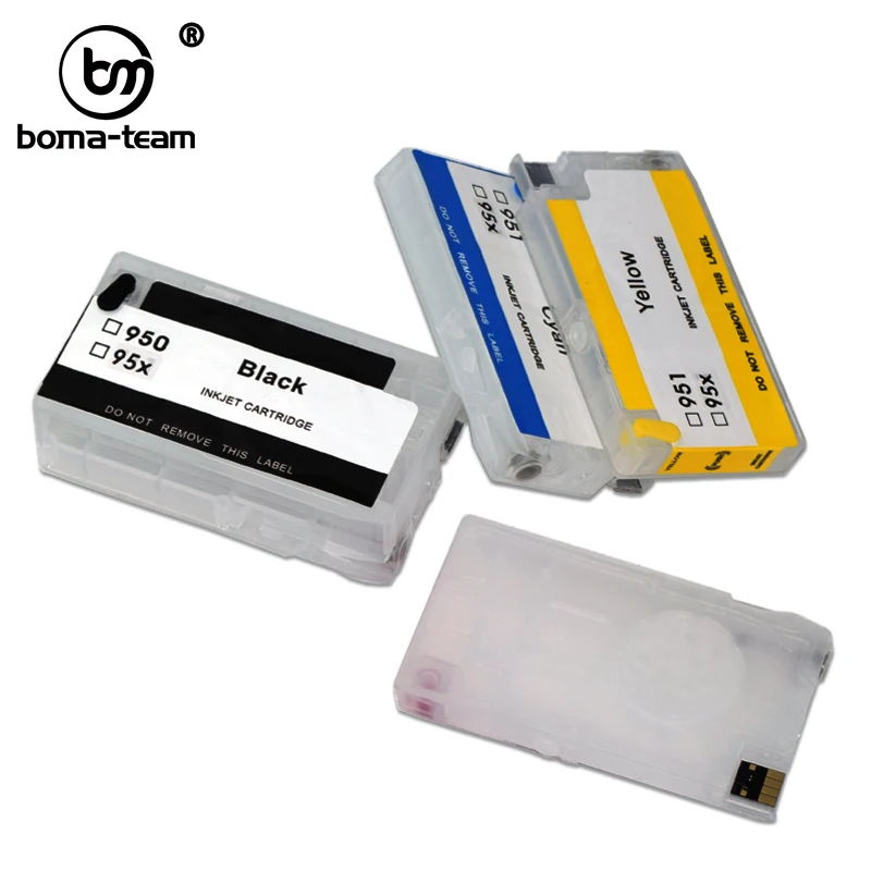 Customized For HP 952 953 954 955 95U XL Refillable Ink Cartridge With ARC Chip For HP OfficeJet Pro 7740 8210 8710 8720 8730