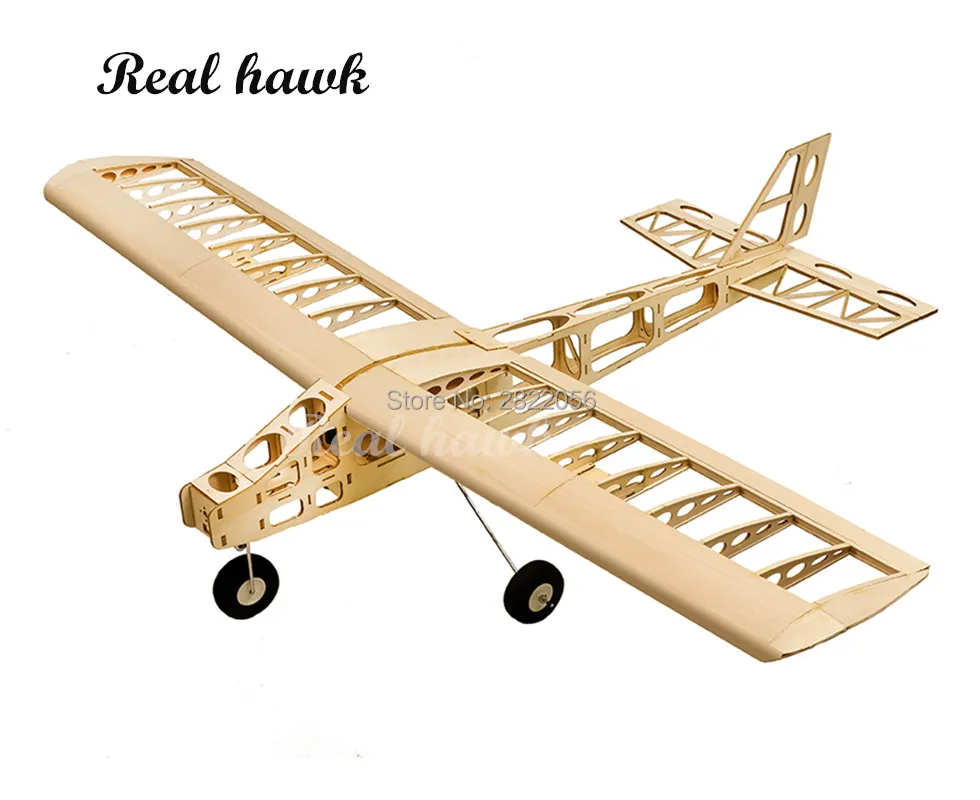 RC AirPlanes Laser Cut Balsa Wood Airplane DIY Kit Cloud Dancer Frame without Cover Model Building Kit