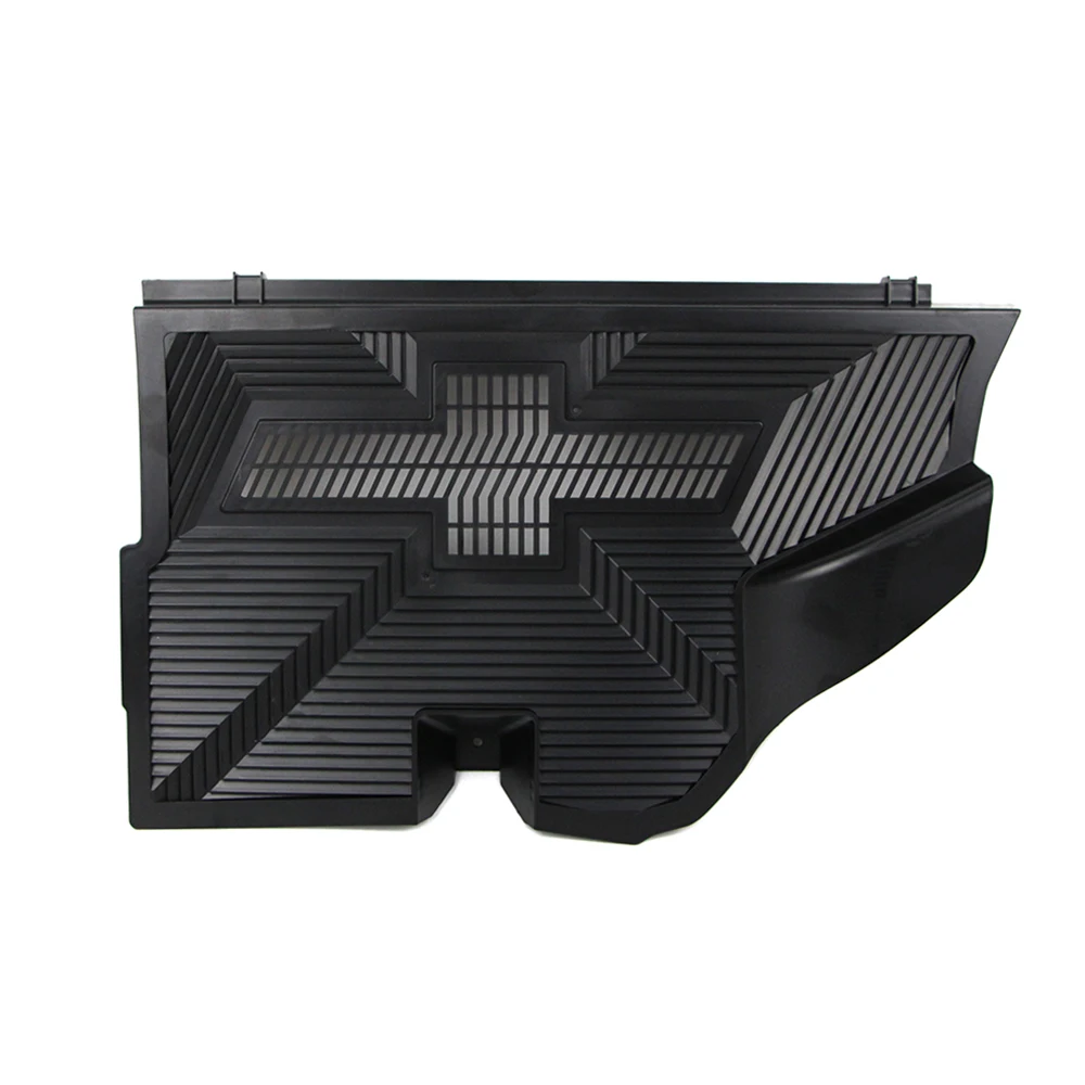 Car Passanger Fuse Cover Protective For Chevrolet Chevy Equinox 2018 ABS Black Interior Protector