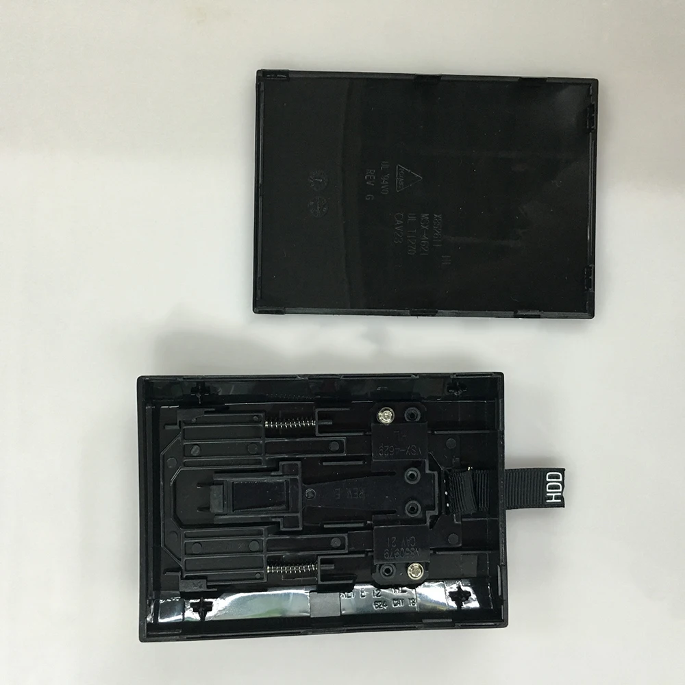 Per Xbox 360 Slim Interno Hard Drive Enclosure Disk HDD Caso Borsette Nero