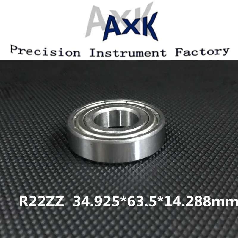 

2023 Time-limited Direct Selling Axk 1pcs R22zz Ee12zz Deep Groove Ball Bearing 34.925x63.5x14.288mm Inch Miniature Abec-3