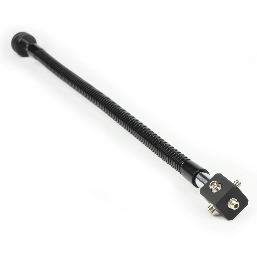 

45cm1/4" Flexible Cubic Mount Snake Arm Bracket fr 4K Film Camera Camcorder Assistant Lighting LED Tripod Support Cold Hot Shoe