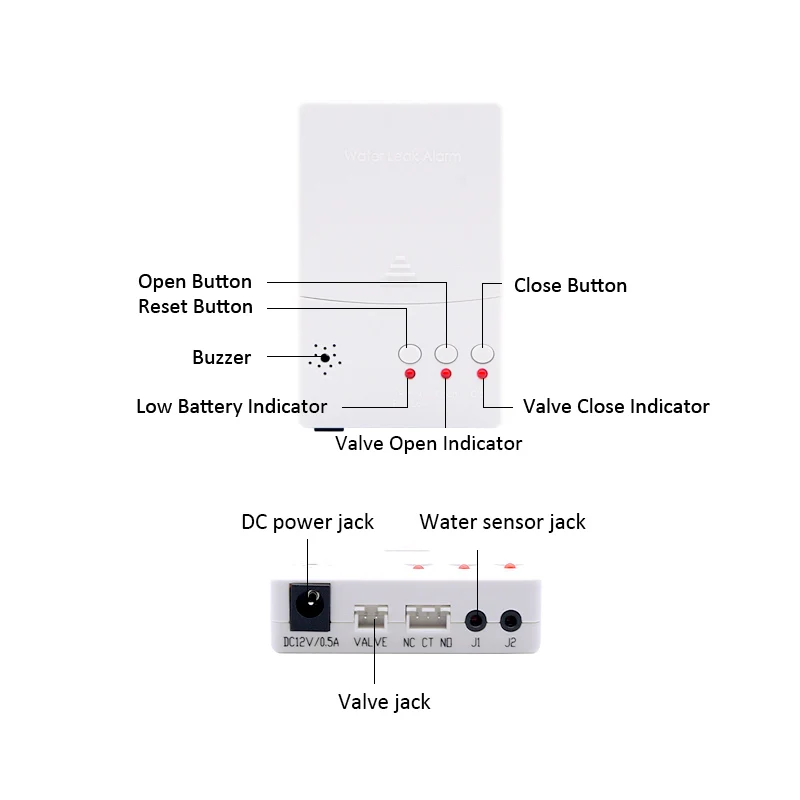 Ships From Russia Leakage Protection Alarm  2pcs 1/2