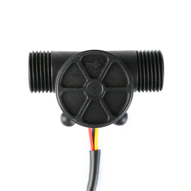 Fluxo de água Sensor Flowmeter, Água Controlador de Medição de Fluxo Dispositivo, YF-S201, 1-30L por Min, 2.0MPa, 1/2\