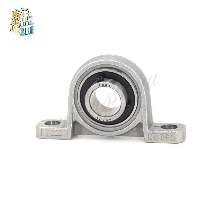 1pcs Bore Ball Bearing Pillow Block Mounted Support Caliber Zinc Alloy Mounted Ball Bearing KP08 Pillow Block 8/10/12/20mm