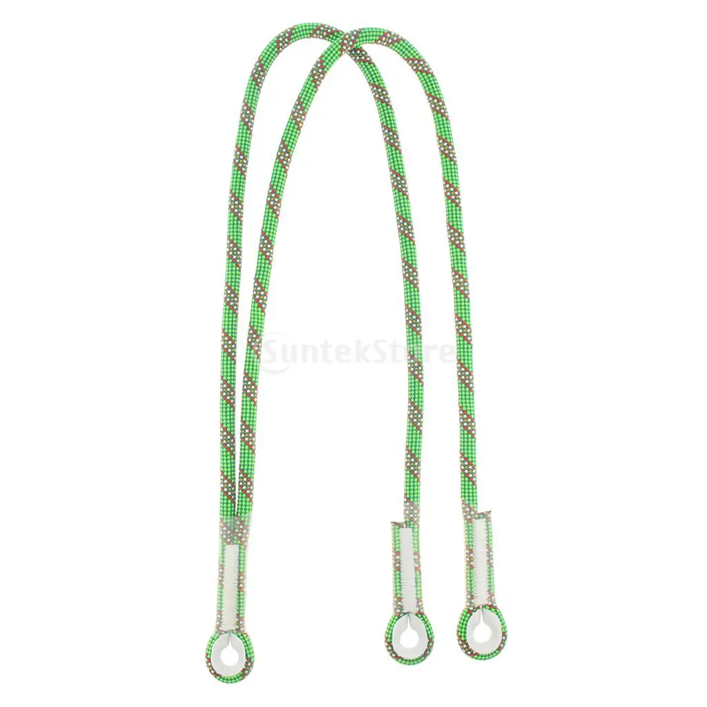 22kN Prusik Cord Loop for Climbing Tree Arborist Rescue Mountaineering Equipment Y / V Type Lanyard Optional