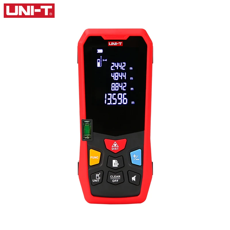 UNI-T Handheld Laser Rangefinder Distance Meter 40M 50M 60M 80M Medidor Laser Tape Build Measure Device Electronic Ruler