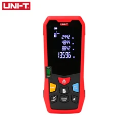 UNI-T Handheld Laser Rangefinder Distance Meter 40M 50M 60M 80M Medidor Laser Tape Build Measure Device Electronic Ruler