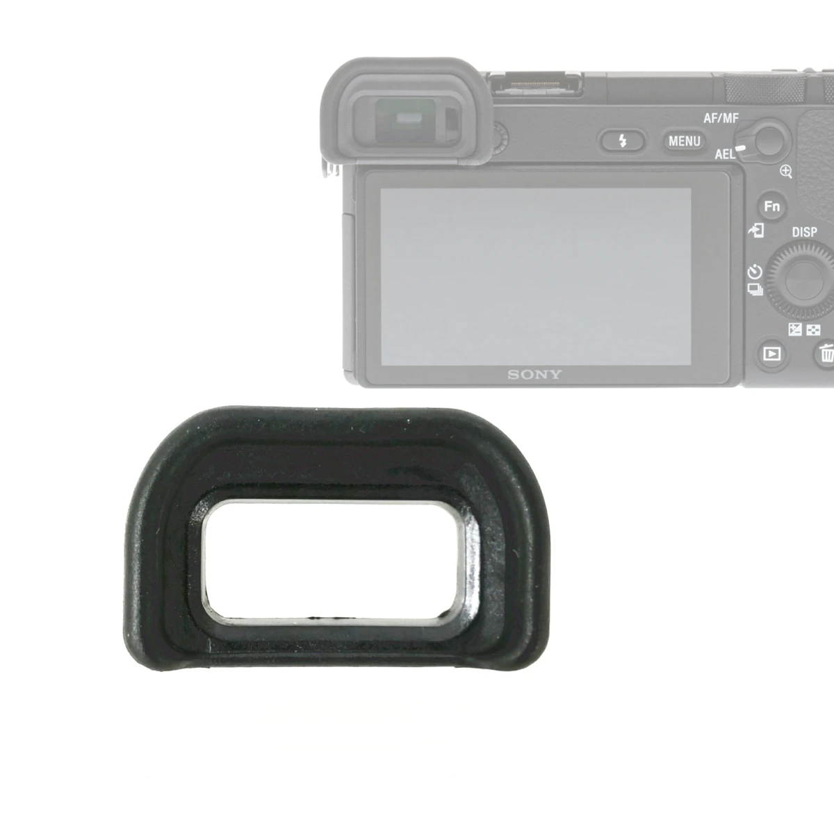 Hard / Soft Viewfinder Eyecup Eye Cup Eyepiece replace FDA-EP17 for Sony A6600 A6500 A6400 ILCE-6600 ILCE-6500 EP17