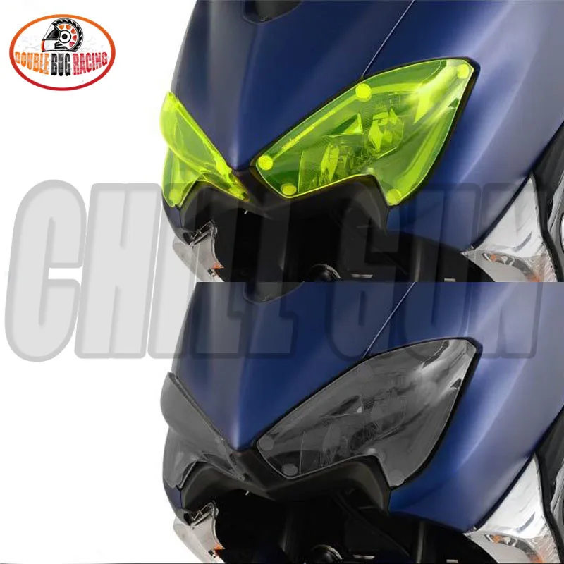 

Motorcycle Left & Right Acrylic Headlight Lens Protector Cover Screen Lens Guard For 2017 Yamaha TMax T-MAX 530 TMAX 530 17'