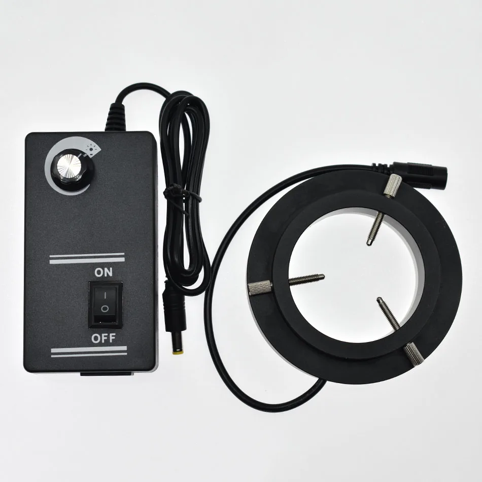 With Milk White Board Inner Diameter 144 Lamp Bead Microscope LED Ring Light Source Eliminate Shadow to Prevent Reflection