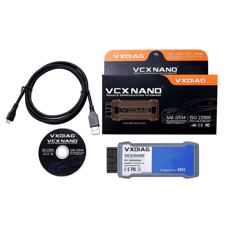 High Quality VXDIAG USB Version Multiple GDS2&TIS2WEB Better Than MDI VXDIAG NANO VCX For GM/OPEL Professional Diagnostic Tool