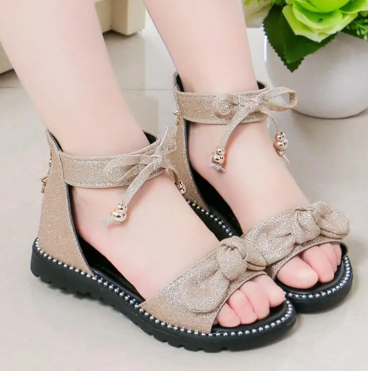 Fashion girls Shoes summer sweet cute kids sandals for girls princess kids beach sandals girls comfortable