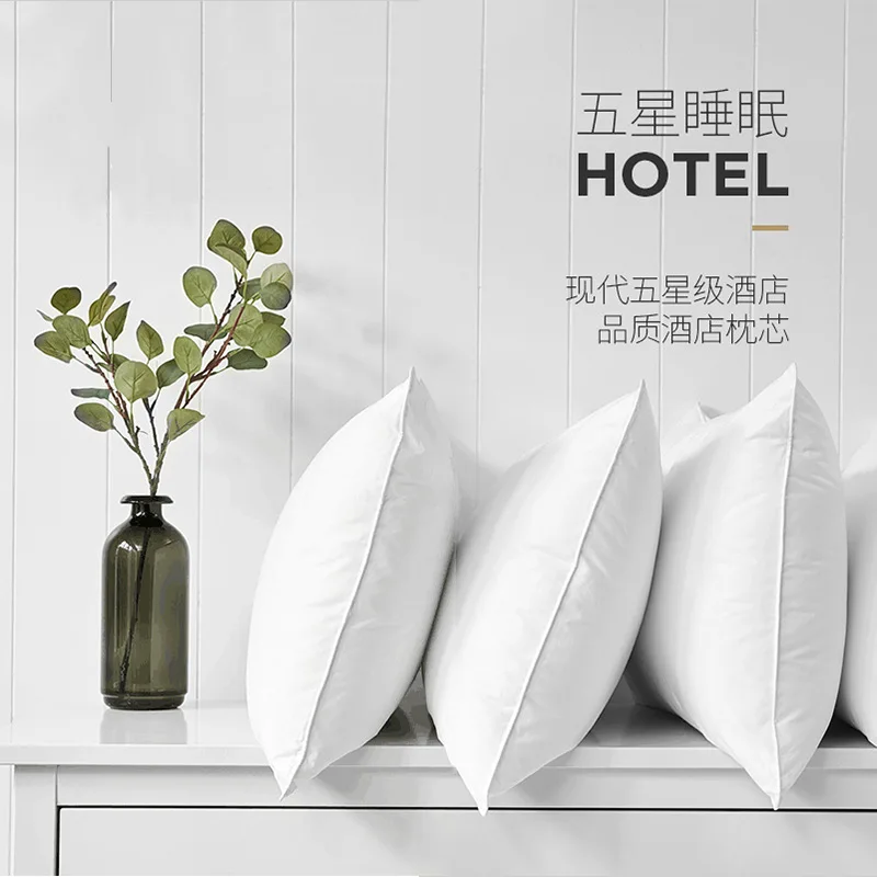 New Super soft pillow. 5 Star Hotel pillows. Household pillows. Solid color pillows.Manufacturer sales.48x74cm29