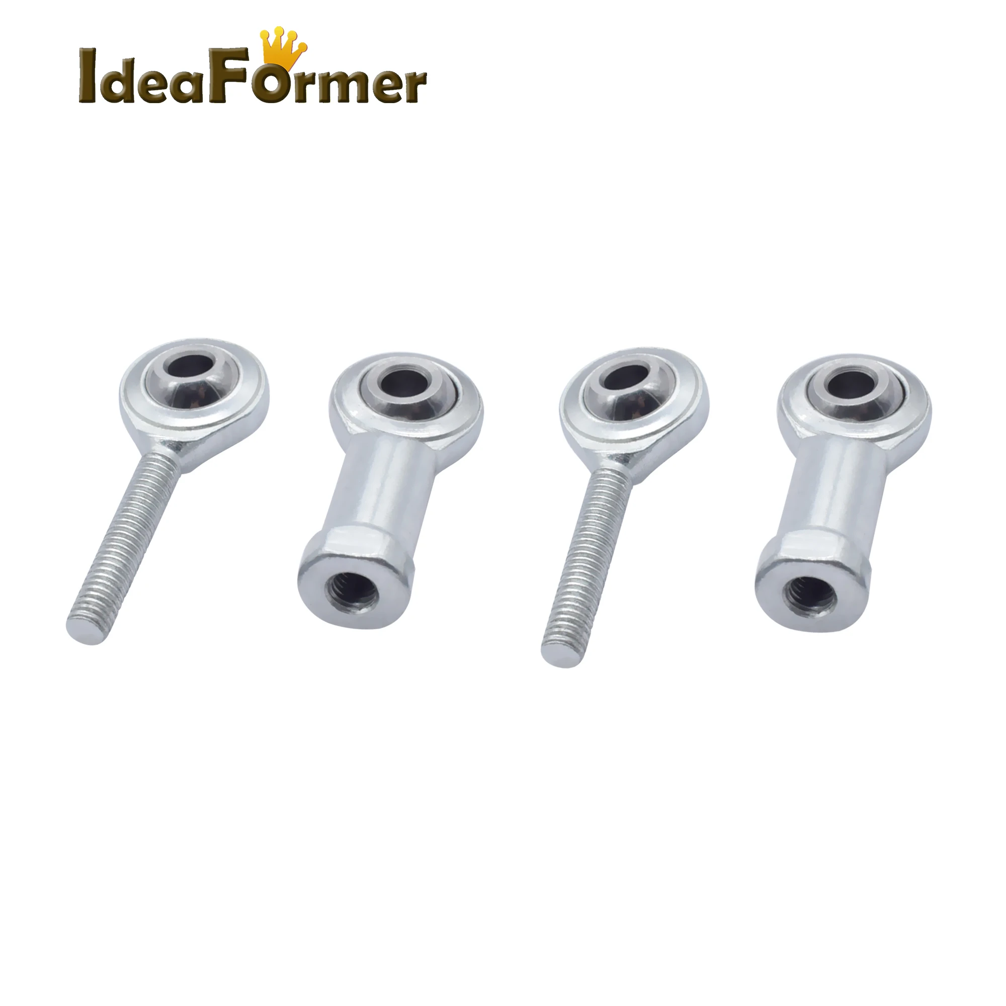 1/5pcs  SA4PK SA3PK Male SI3PK SI4PK Female Fisheye bearing M3/M4 Right Thread Rod End Joint bearing for 3D printer parts