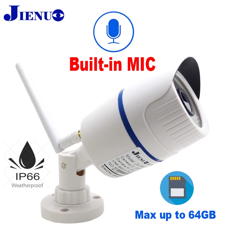 JIENUO Wifi Camera ip Cctv 720P 960P 1080P HD Wireless Security Outdoor Waterproof Audio Micro IPCam Infrared Home Surveillance