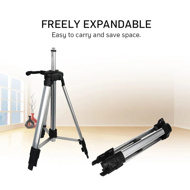 For Laser Level Automatic Self 360 Degree Leveling Measure Level Tripod Building level Construction Marker Tools 1200mm Tripod