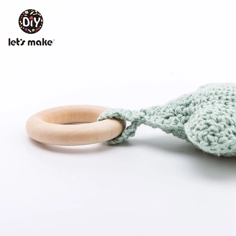 Lassen sie Machen Baby Rasseln Crochet Stern Amigurumi Baby Spielzeug Für Storller 0-12 Monate kinder Spielzeug Baby dusche Geschenk Rassel 1pc