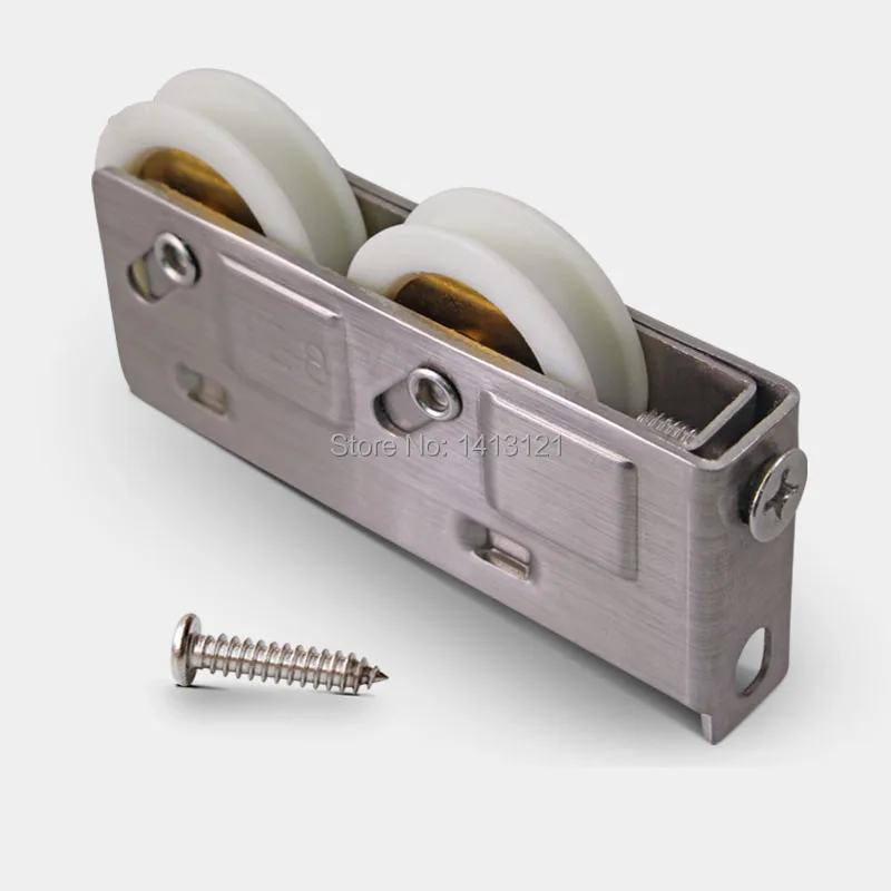 

828-Type Sliding Door Plastic Steel Window Pulley Aluminum Alloy Brass Wheel Muted Roller House Hardware