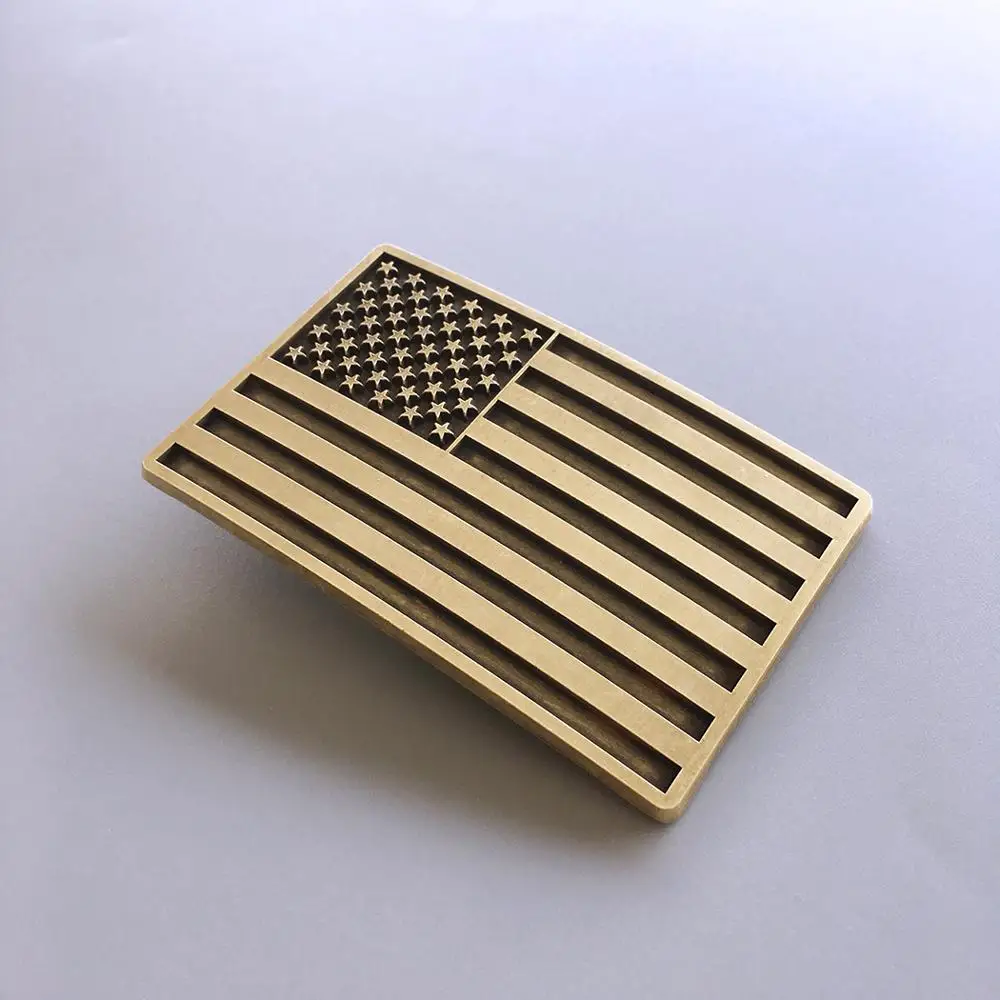 Mens Belt Buckle New Vintage American USA Flag Rectangle Belt Buckle Gurtelschnalle also Stock in US BUCKLE-FG028AB