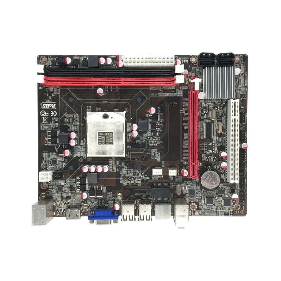 

PCWINMAX PGA 988 HM55 Motherboard with Fan + I7-620CPU The Kit of Motherboard