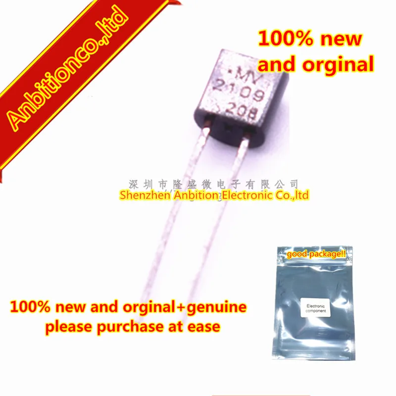 5pcs 100% new and orginal MV2109 TO-92 Silicon Tuning Diode in stock