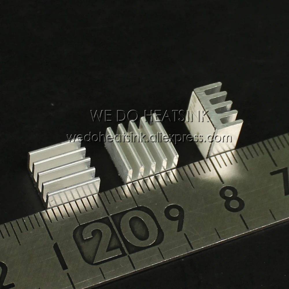 2,000pcs 8.8x8.8x5mm Ram Heatsink Chipset Aluminum Heat Sink With Thermal Conductive Pad Fans & Cooling