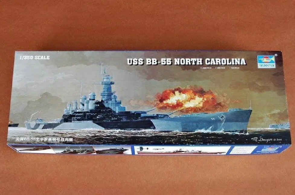 

Trumpeter 1/350 05303 USS North Carolina BB-55