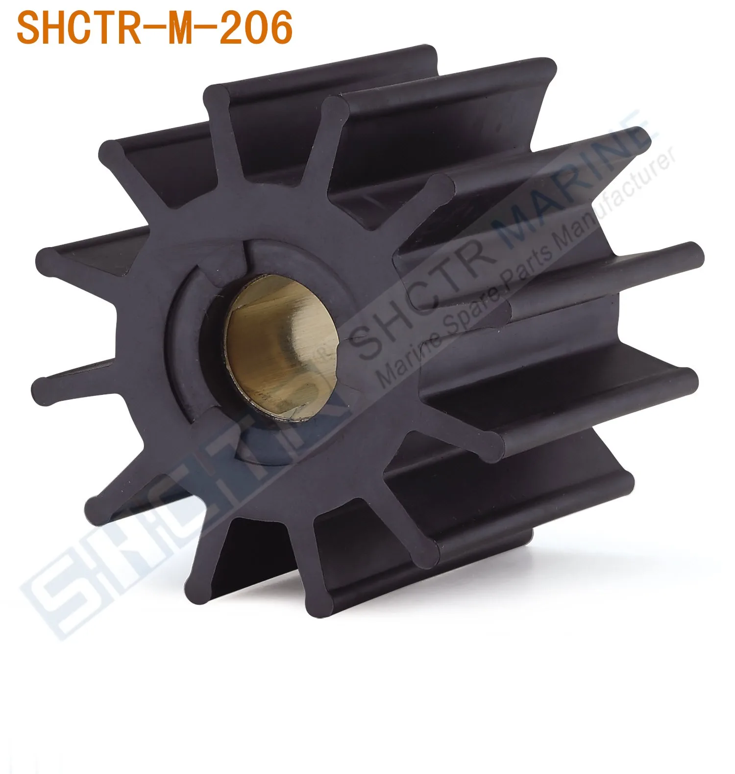 

SHCTR Flexible Impeller for JABSCO 17370-0001,CEF 500152,JMP 8300,DJ Pump 088-1201,DOOSAN 60.06804-0011