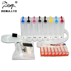 BOMA.LTD CLI-42 Bulk Ink Ciss System Cartridge For Canon CLI42 CLI 42 For Canon Pixma Pro-100 Printer With Auto Reset Chip