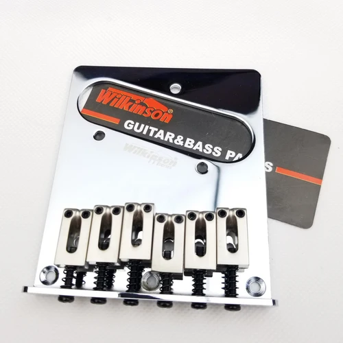 Imagen 2 del producto Wilkinson-Puente Tele moderno para guitarra Telecaster, 52,5mm, 2-1/16 pulgadas, cromado, WOT03