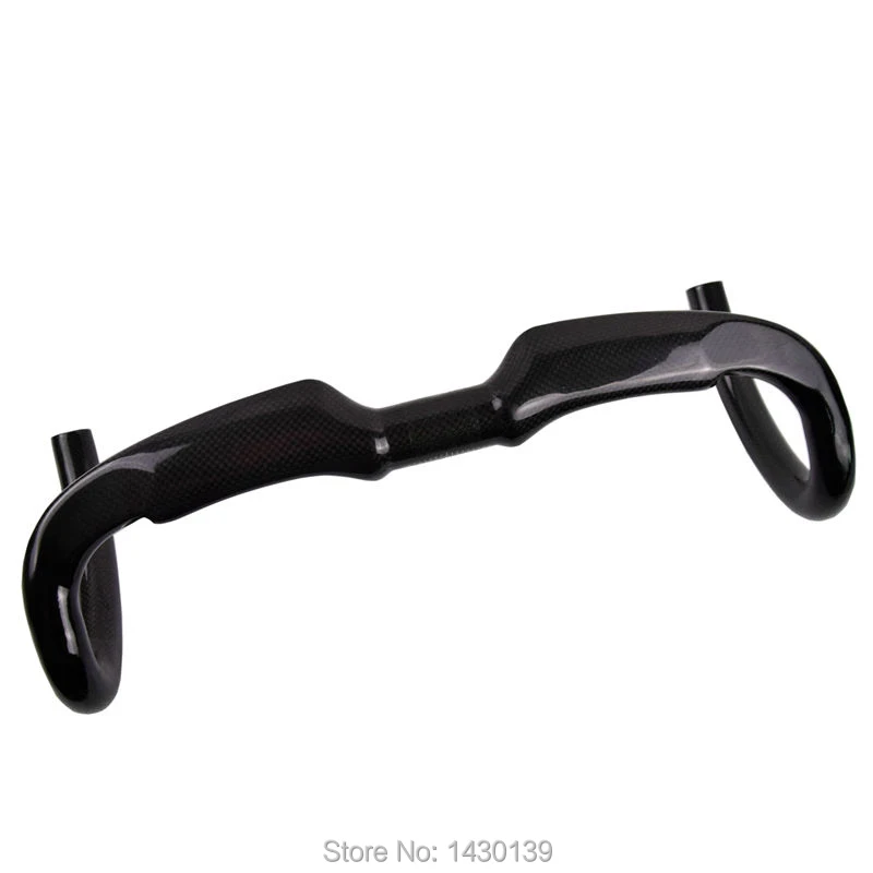 ADH-Aerodynamic Design Road Bike Handlebar Carbon bent Bar 3K Full Carbon Fiber Brand New 31.8*400-440mm