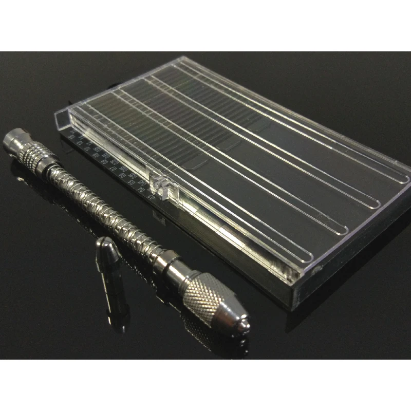 Taladro de giro manual semiautomático, combinación de 0,1-2mm y 20 piezas de 0,3-1,6mm, Mini brocas helicoidales para joyería, herramienta para excavación de agujeros Bodhi