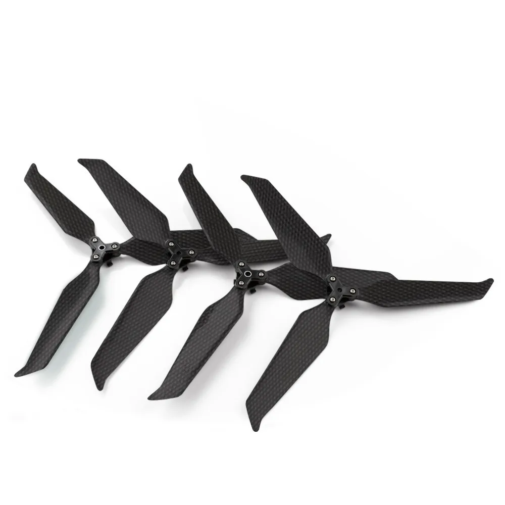 4PCS/Set 8743F Low-Noise Carbon Props 3 Blades Propeller For DJI Mavic 2 Pro / Zoom Drone Parts Upgrade Accessories