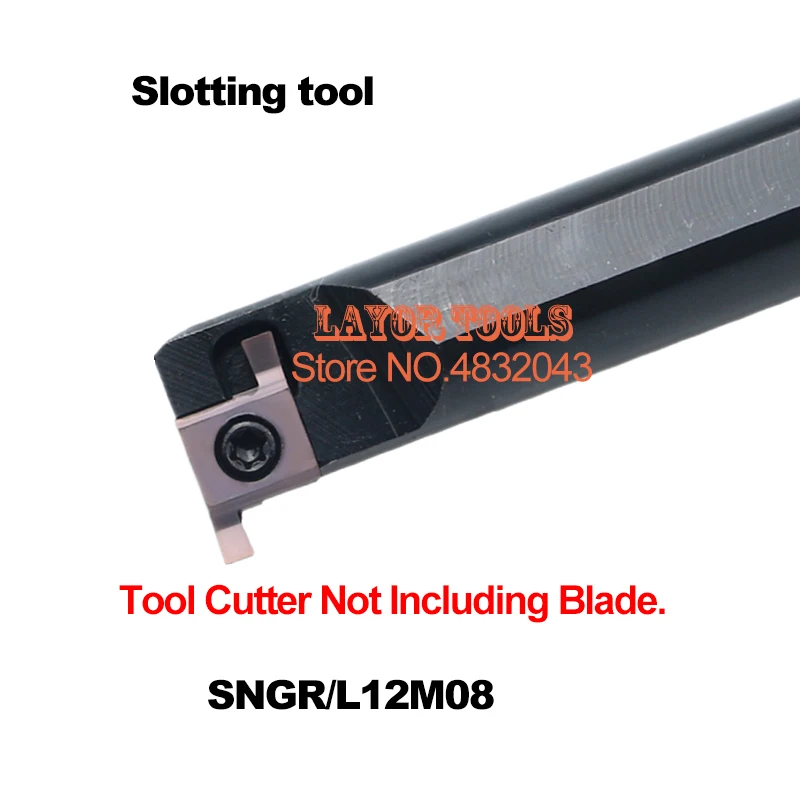 SNGR12M08 Internal Grooving Turning Lathe Boring Bar Tool Holder For Lathe Machine CNC Cutting Turning Tool Holder S12M-SNGR08