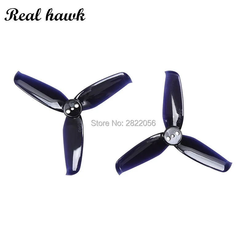 3 holes 6 colors Gemfan 2540 2.5x4.0 FPV PC 3 propeller Prop Blade CW CCW shaft through the machine more special motor 1105